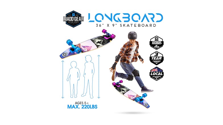 Madd Gear 36" Longboard - The Peak