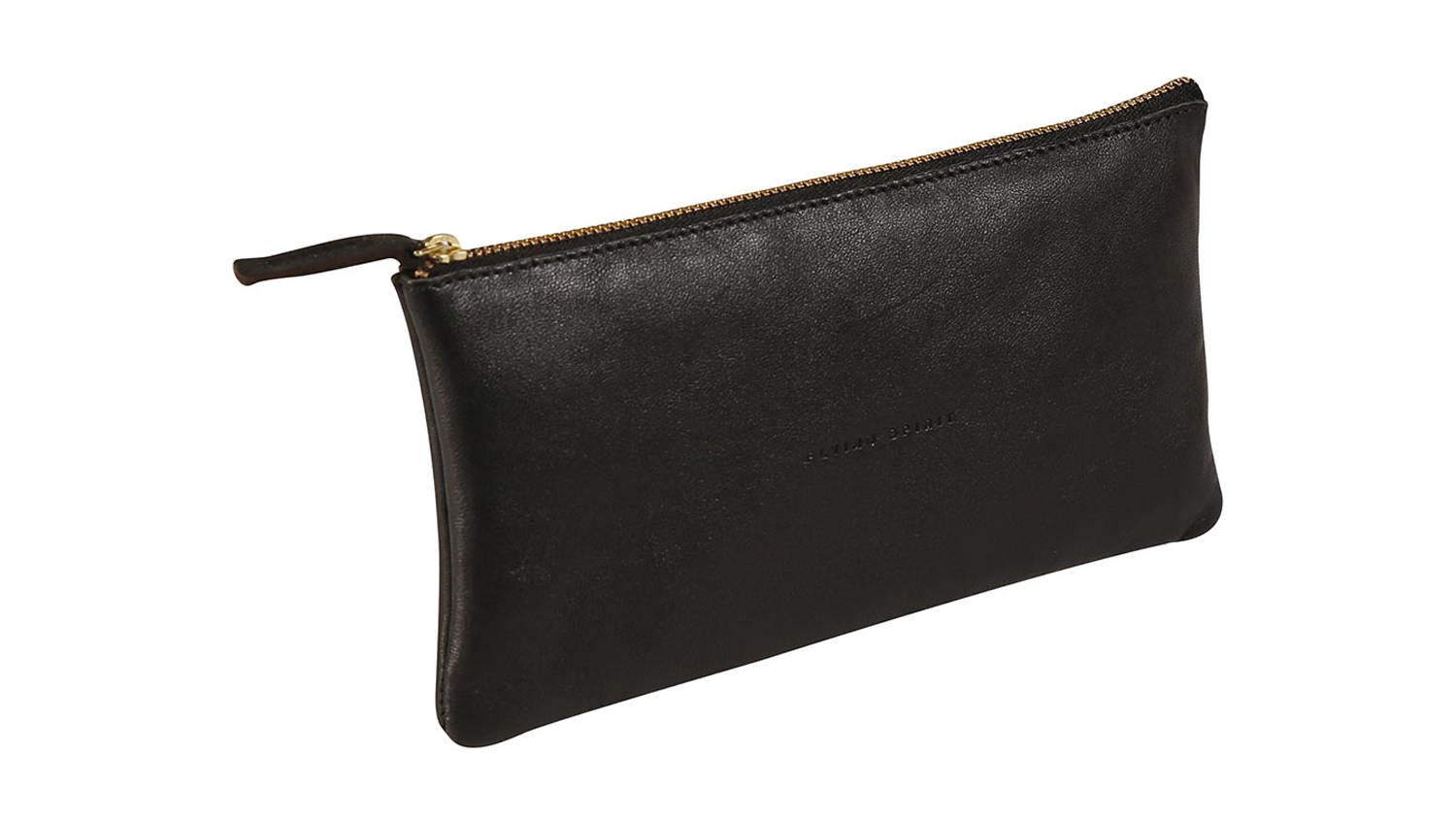 Flying Spirit Flat Pencil Case - Black
