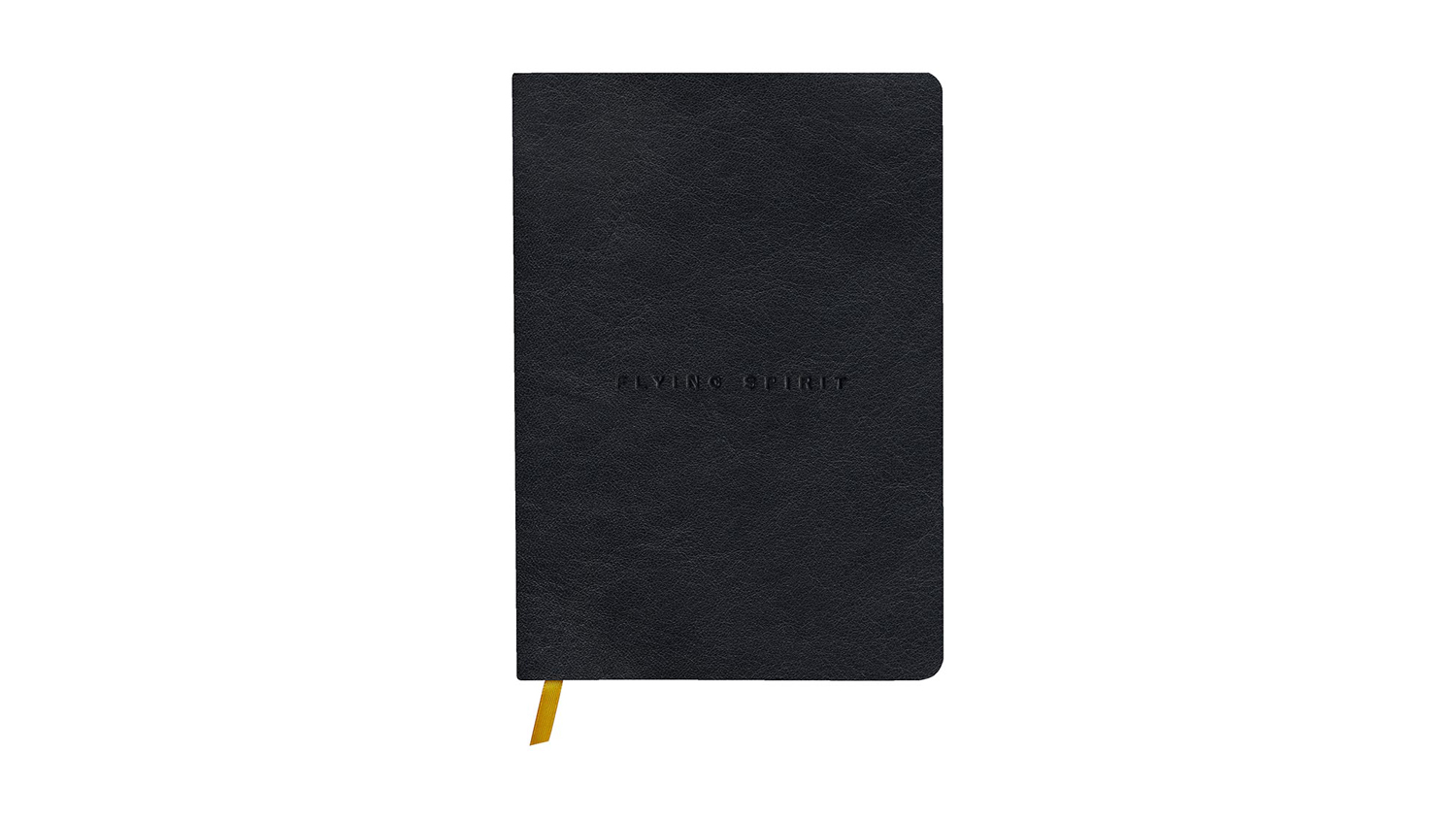 Flying Spirit A5 Leather Journal - Black