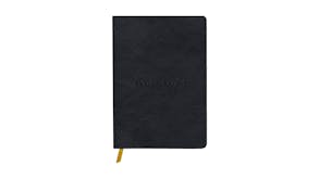 Flying Spirit A5 Leather Journal - Black