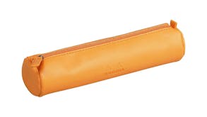 Rhodiarama Round Pencil Case - Orange