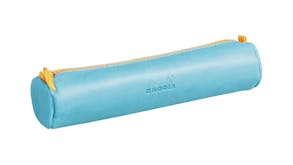 Rhodiarama Round Pencil Case - Turquoise