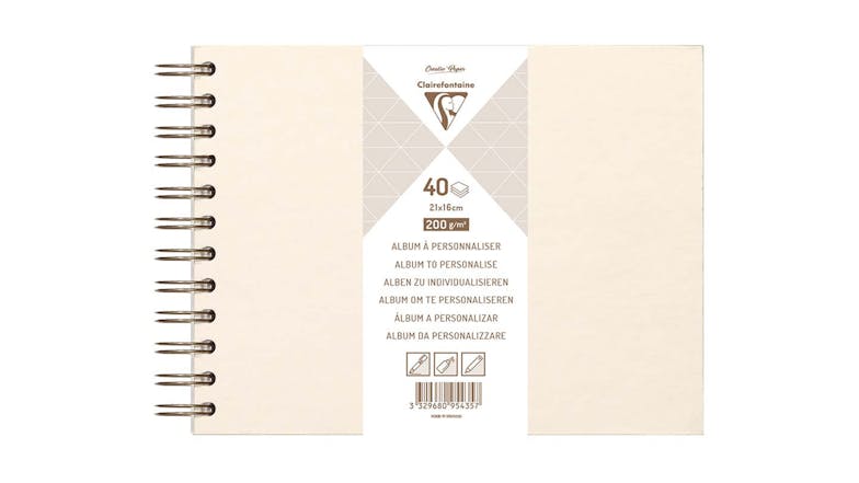 Clairefontaine Album 21x16cm - Ivory