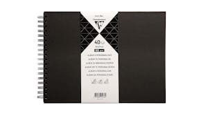 Clairefontaine Album 32x24cm - Black