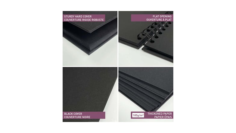 Clairefontaine Album 32x24cm - Black