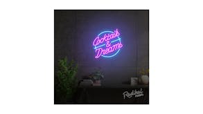 Radikal Neon "Cocktails and Dreams" Sign