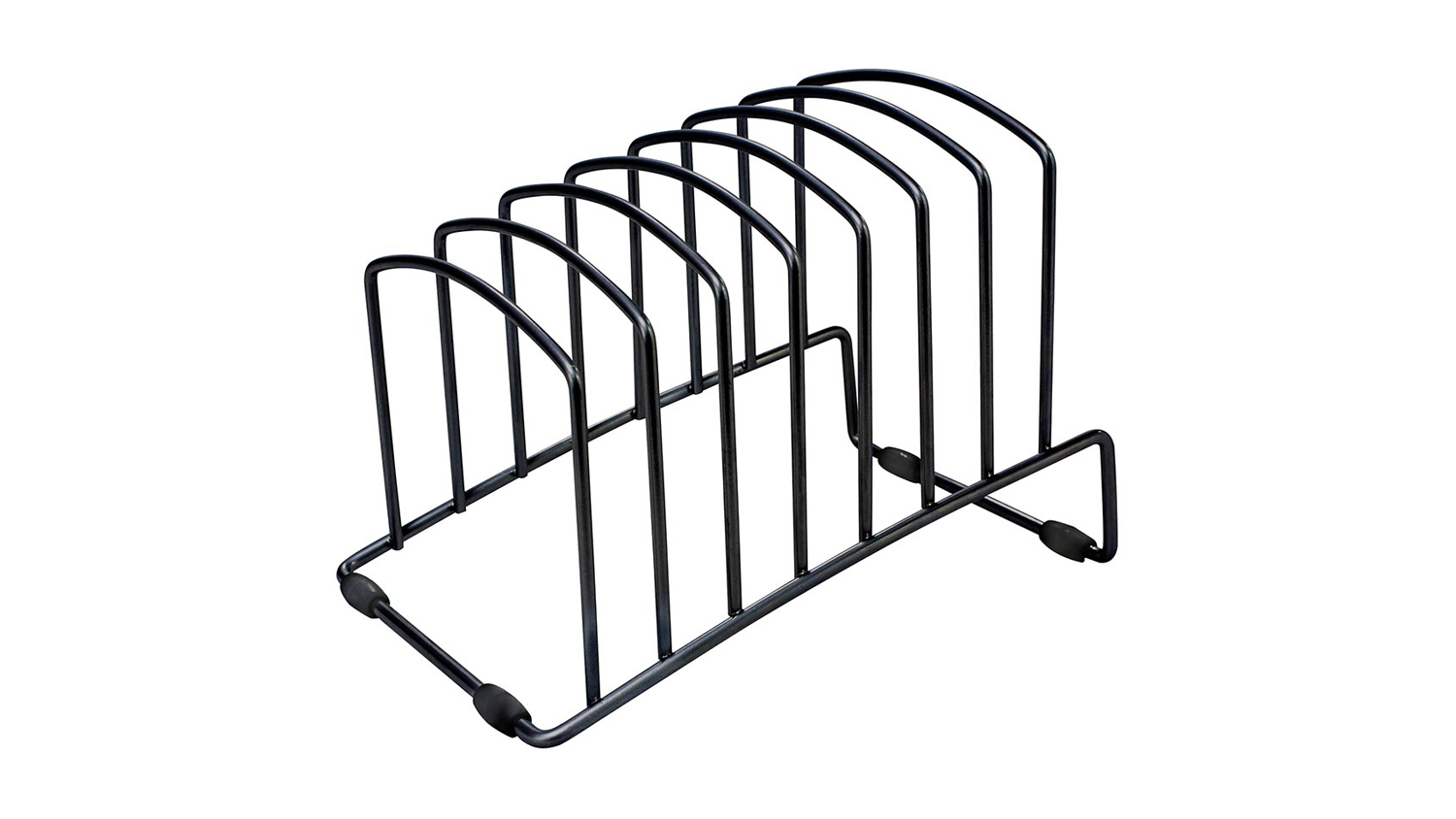 OSC File Rack U Shaped 7 Slots - Black