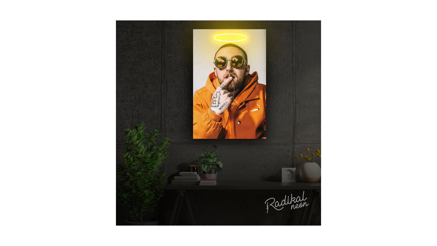 Radikal Neon Mac Miller Sign