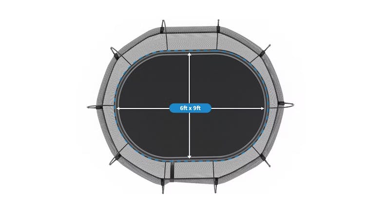 Springfree Compact 2.7m x 1.9m Oval Trampoline