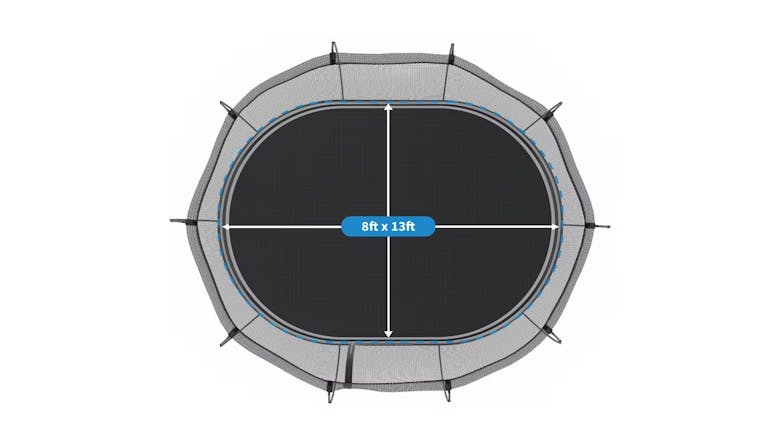 Springfree Large 4m x 2.4m Oval Trampoline