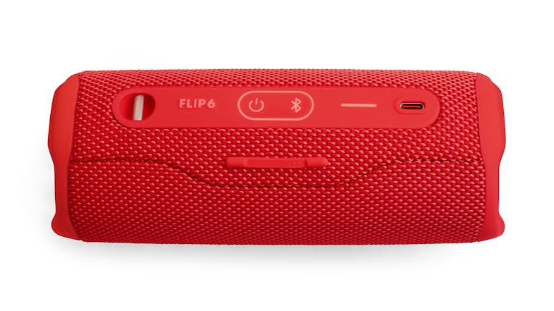 JBL Flip 6 Portable Bluetooth Speaker - Red