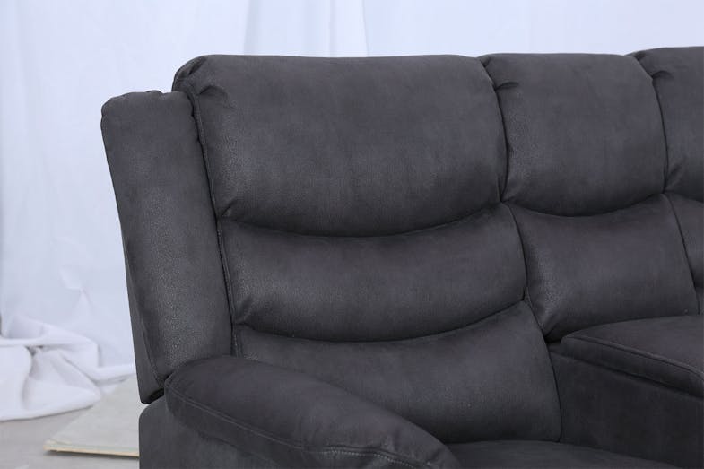 Balmoral 3 Piece Fabric Recliner Lounge Suite