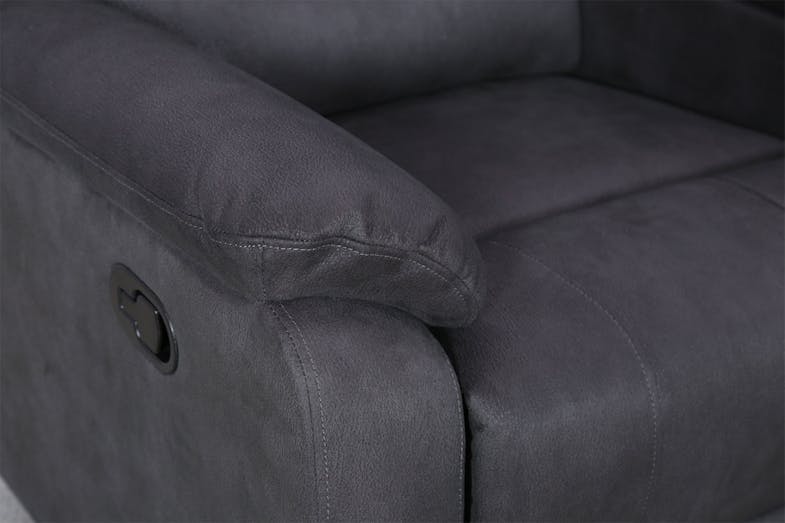 Balmoral 3 Piece Fabric Recliner Lounge Suite