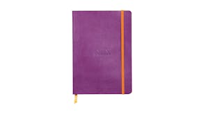 Rhodiarama Notebook A5 Lined - Purple