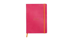 Rhodiarama Notebook A5 Lined - Raspberry