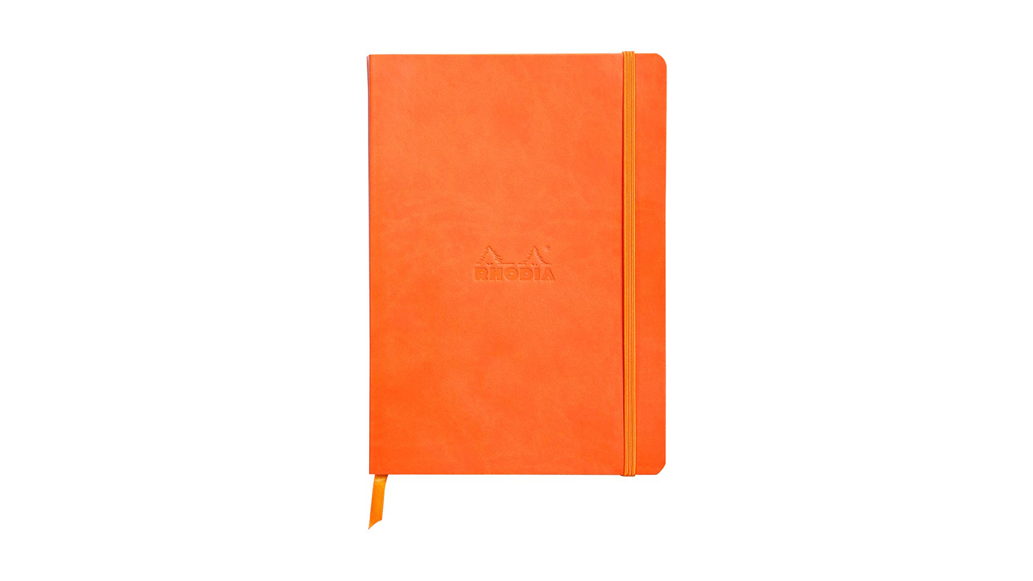 Rhodiarama Notebook A5 Lined - Tangerine