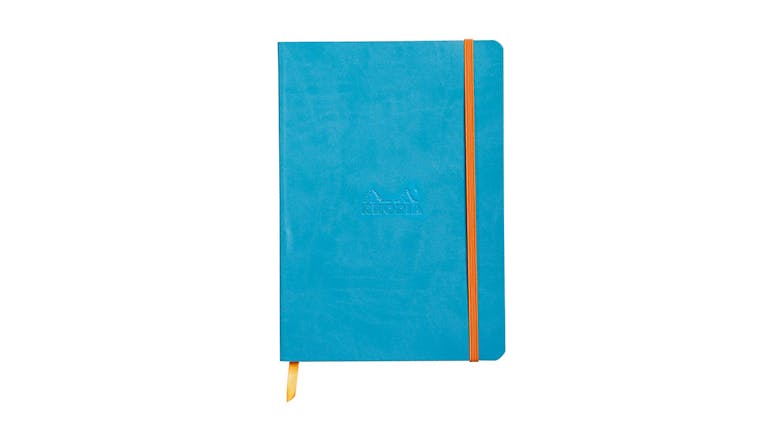 Rhodiarama Notebook A5 Dotted - Turquoise