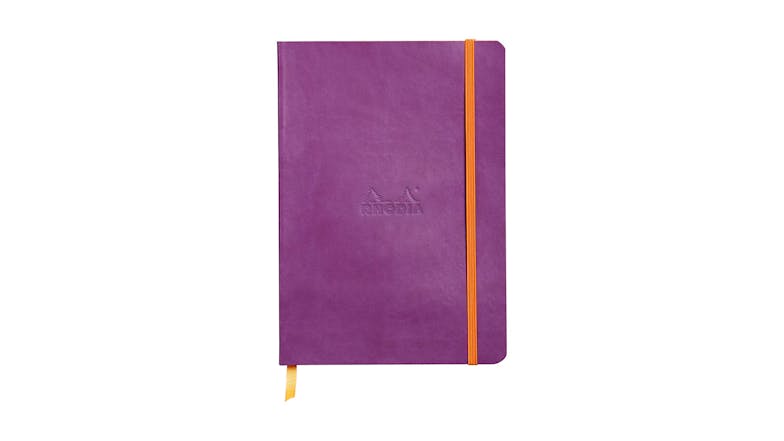 Rhodiarama Notebook A5 Dotted - Purple