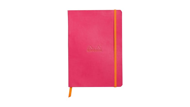 Rhodiarama Notebook A5 Dotted - Raspberry