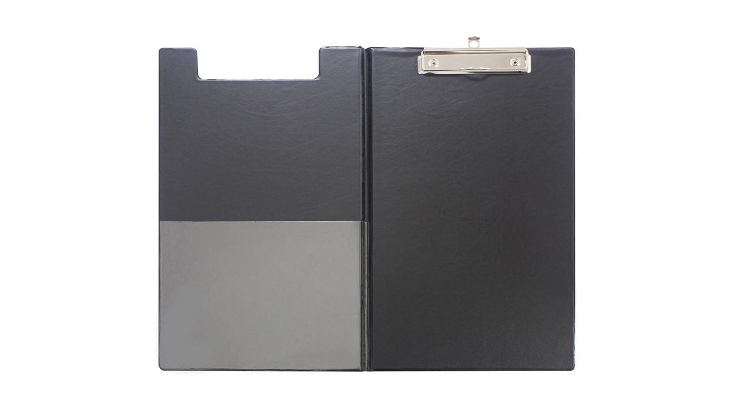 OKIN Clipboard PVC Double FC - Black