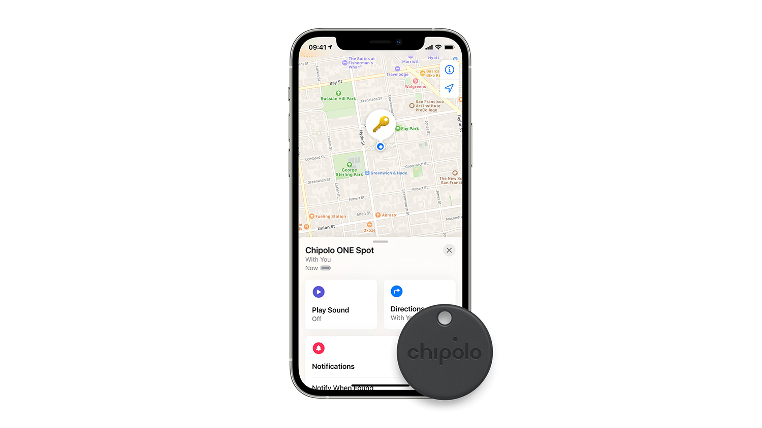Chipolo ONE Spot Bluetooth Tracker 2 Pack Harvey Norman New Zealand