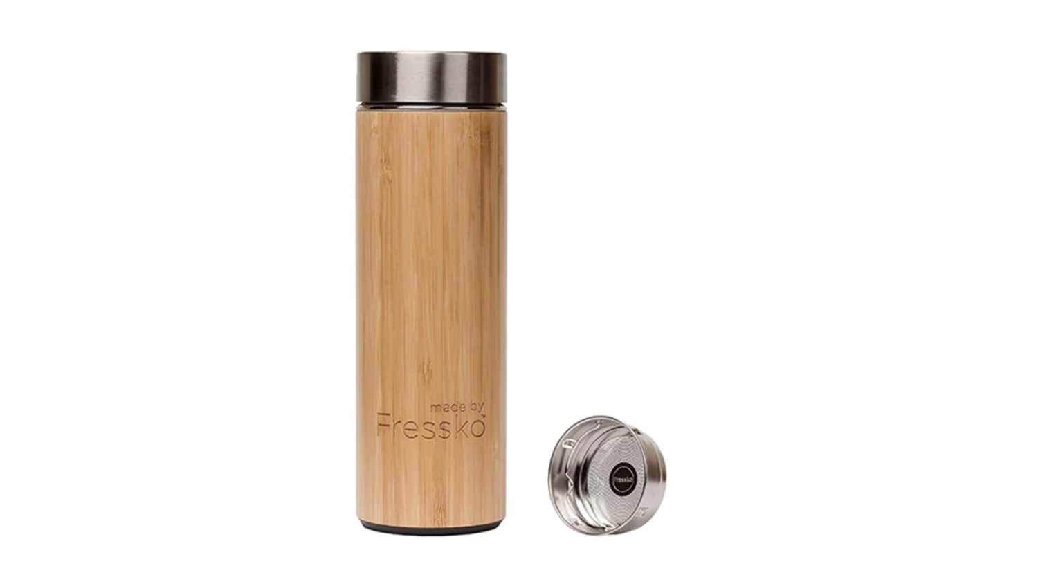 Fressko Trip Bamboo Infuser Flask 450ml Harvey Norman New Zealand
