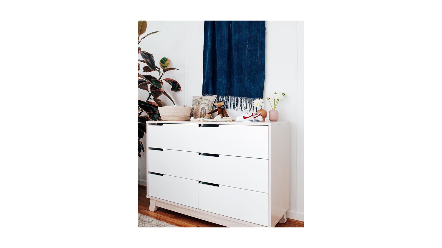 Hudson 6Drawer Assembled Double Dresser Harvey Norman New Zealand