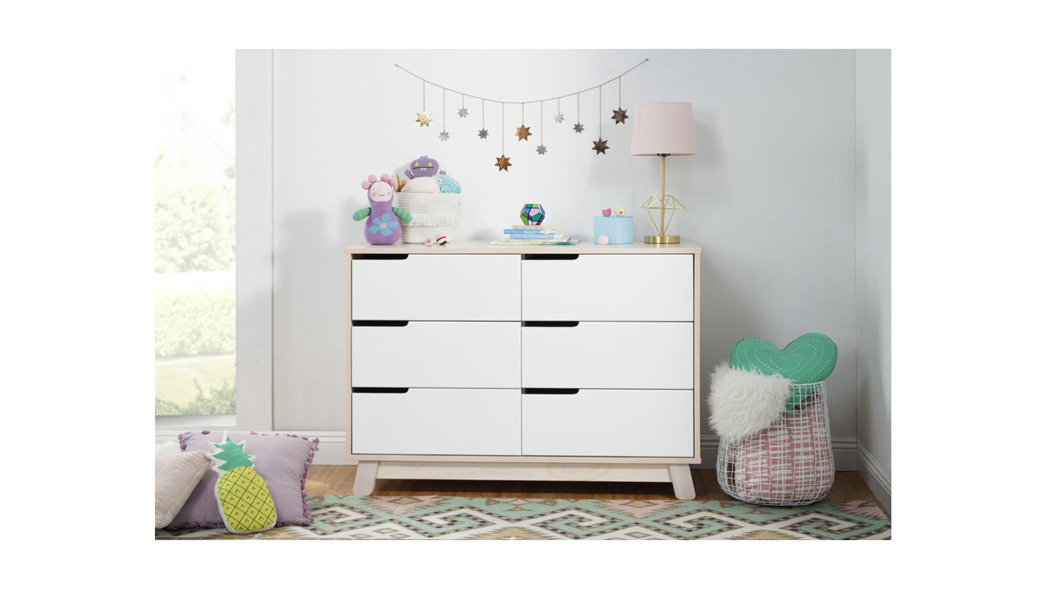 Hudson 6Drawer Assembled Double Dresser Harvey Norman New Zealand