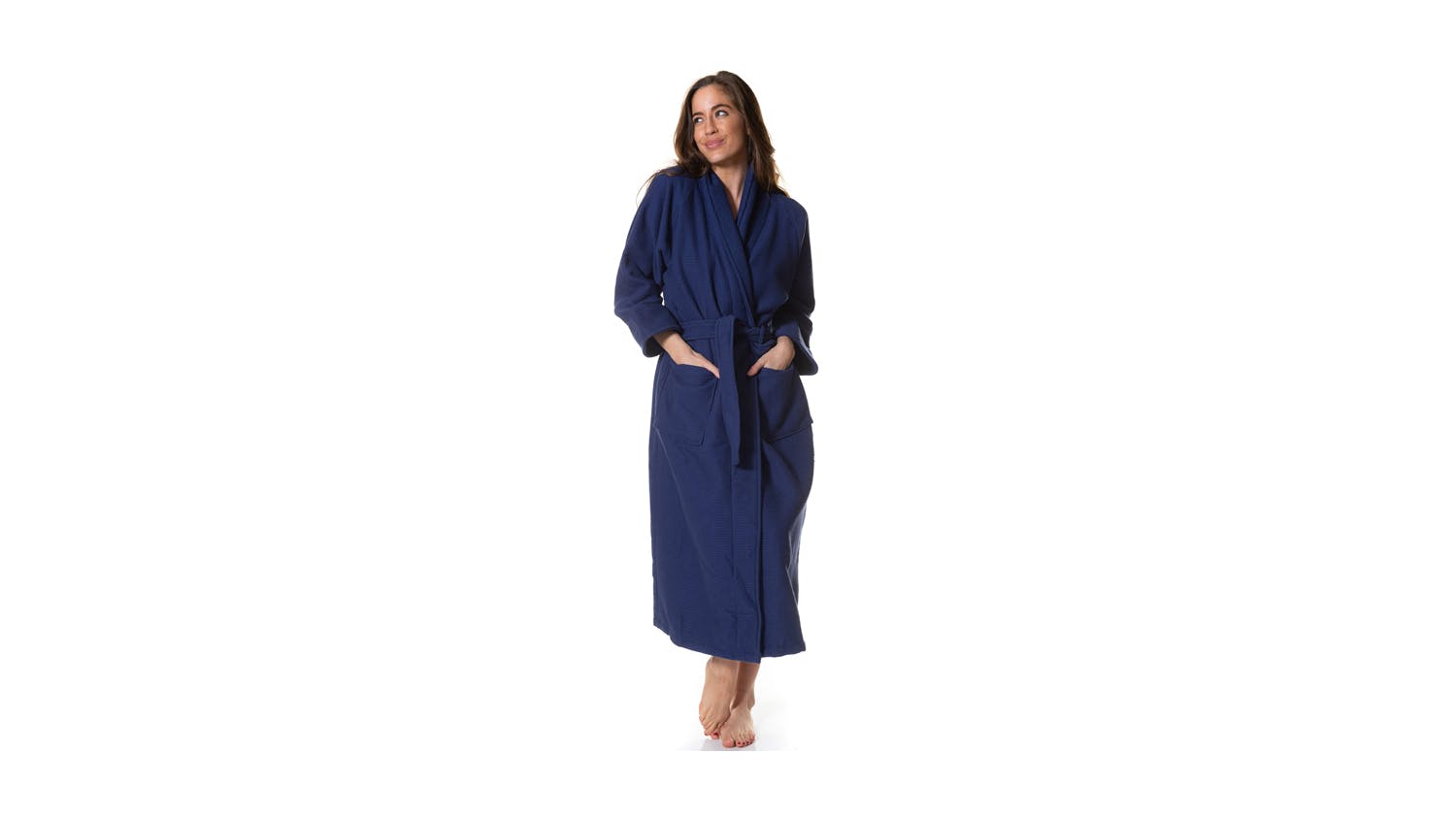 Royal Comfort Bathrobe Navy - Small | Harvey Norman New Zealand