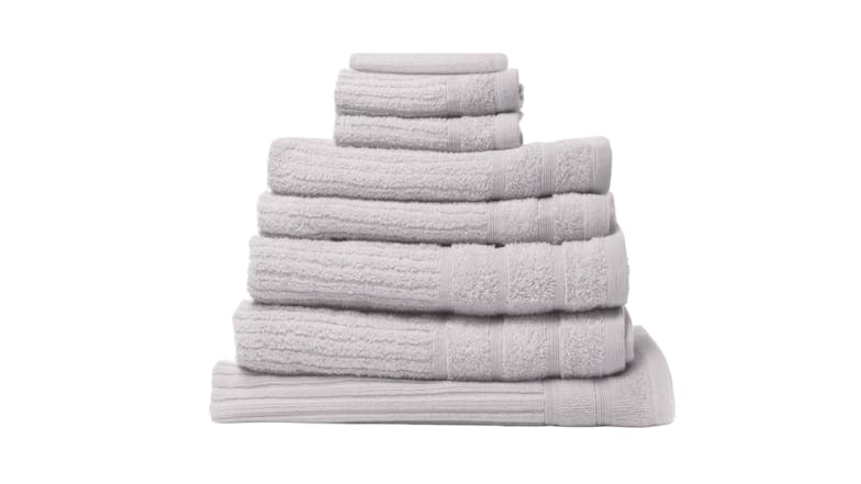 Royal Comfort Eden Cotton Towel Pack 8 Piece - Sea Holly