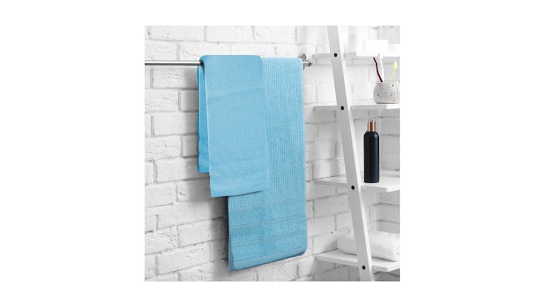 Royal Comfort Eden Cotton Towel Pack 8 Piece - Aqua