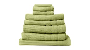 Royal Comfort Eden Cotton Towel Pack 8 Piece - Spearmint