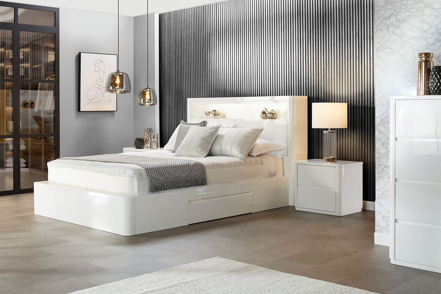 Alanya Super King Bed Frame Harvey Norman New Zealand