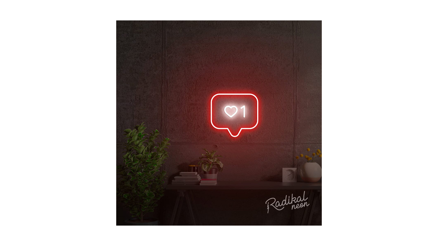 Radikal Neon Instalike Sign