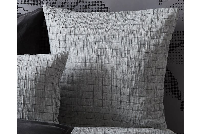 Estie Grey European Pillowcase by Luxotic
