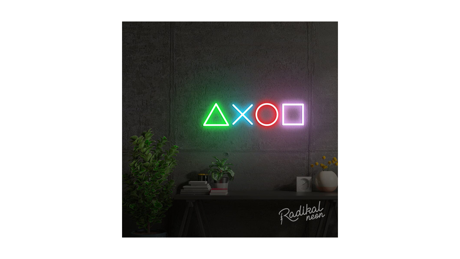 Radikal Neon Playstation Sign