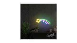 Radikal Neon Shooting Star Sign