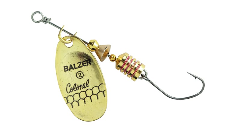 Colonel Classic Trout Spinner Lure Single Hook 6g - Gold