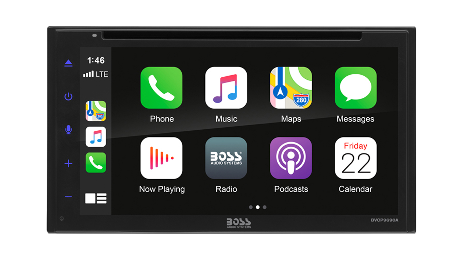 Boss Audio 6.75" Touchscreen Multimedia DVD Player Harvey Norman New