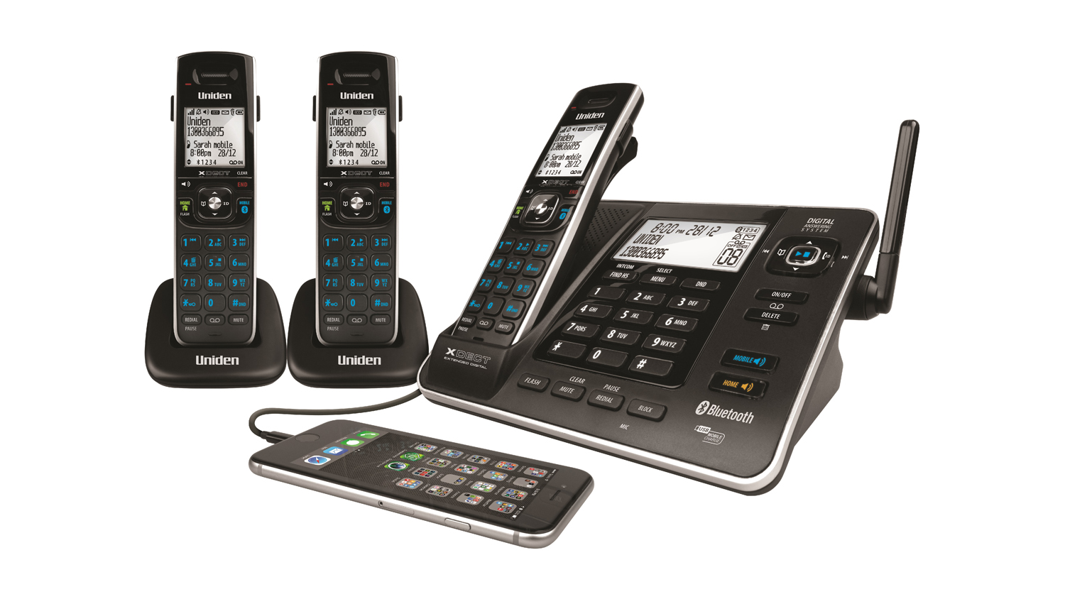 Uniden XDECT 8355+2 Cordless Phone Harvey Norman New Zealand