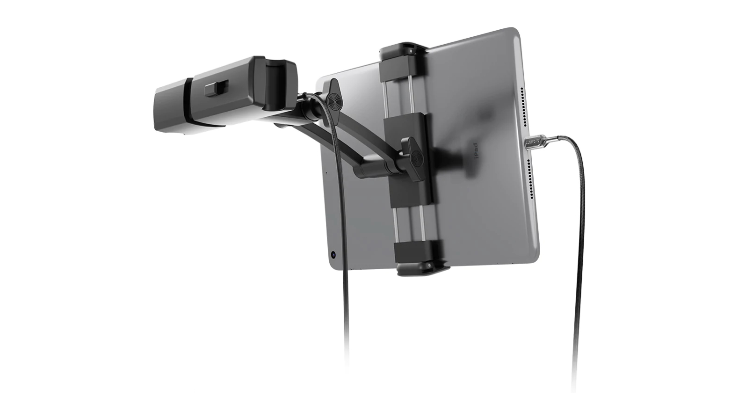 Cargo III Pro Adjustable InCar Tablet Mount with USB Ports