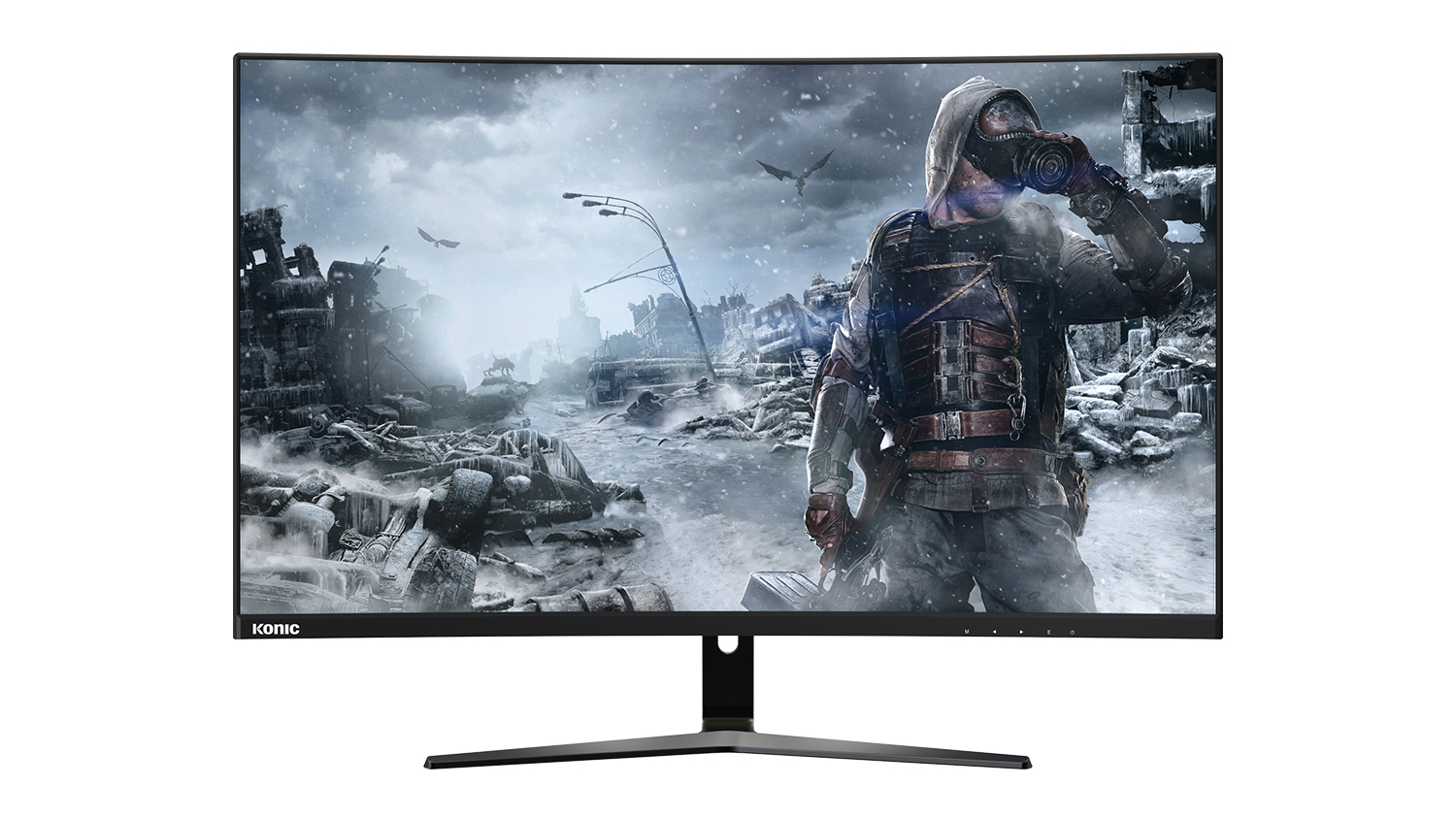 Konic 32" Curved QHD Gaming Monitor - 2560x1440 144Hz 2ms VA Panel
