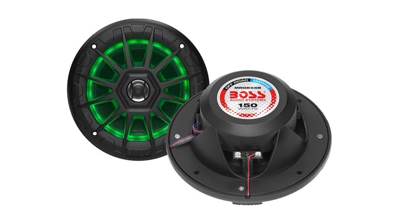 Boss Audio 150W 2-Way 5.25" Weatherproof Marine Speakers - Black