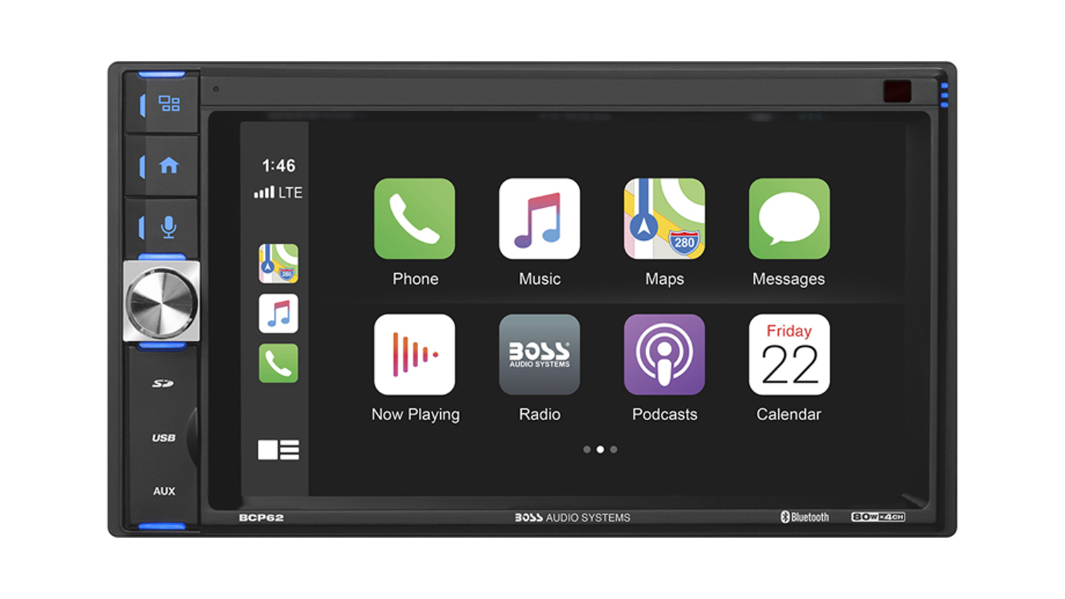 Boss Audio 6.2" Touchscreen Apple CarPlay Multimedia Player Harvey
