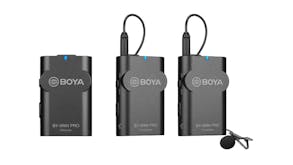Boya 2.4GHz Dual-Channel Digital Wireless Microphone