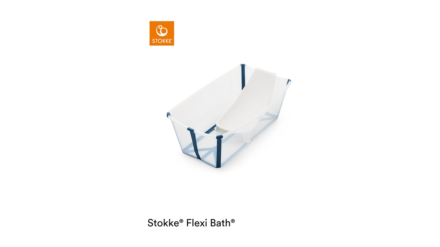 Stokke Flexi Bath Bundle - Transparent Blue