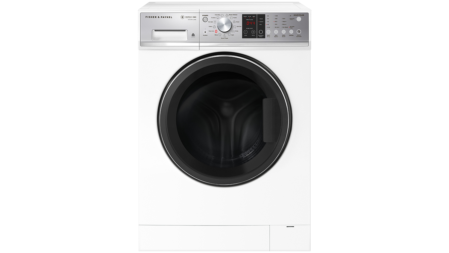 Fisher & Paykel 9kg Front Loading Washing Machine with 13 Programs - White (WH9060P4)