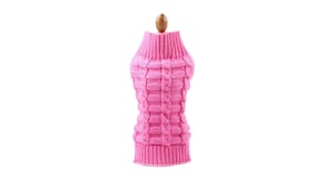 Hod Dog Knitted Sweater Large - Pink