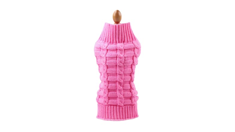 Hod Dog Knitted Sweater X-Large - Pink