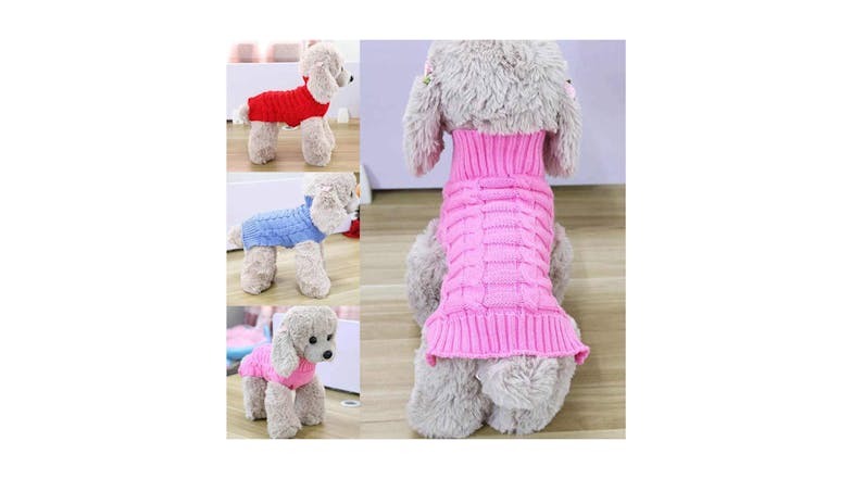 Hod Dog Knitted Sweater X-Large - Pink